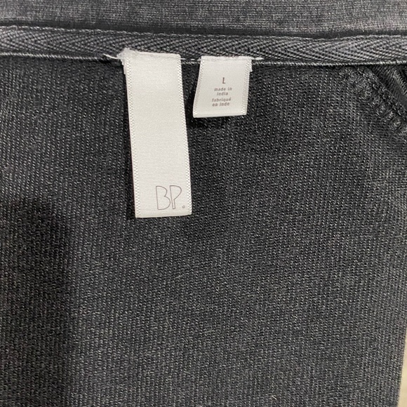 bp moto biker inspired jacket/ blazer in gray - Picture 6 of 8